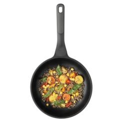 Braadpan antikleef Leo stone+ 24cm