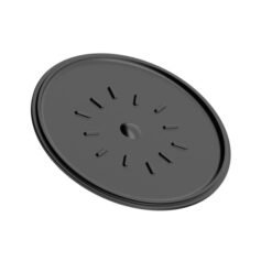 Alternative view of LEO Kookpan ovaal met deksel Graphite gietijzer 27x22 cm