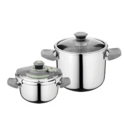 LEO 4-delige snelkookpanset Vita